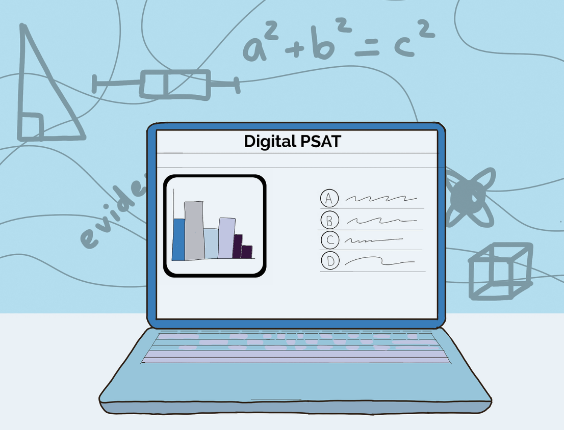 To get familiar with the new digital PSAT, juniors and teachers emphasize the need to practice with tools provided by the school and by the College Board.